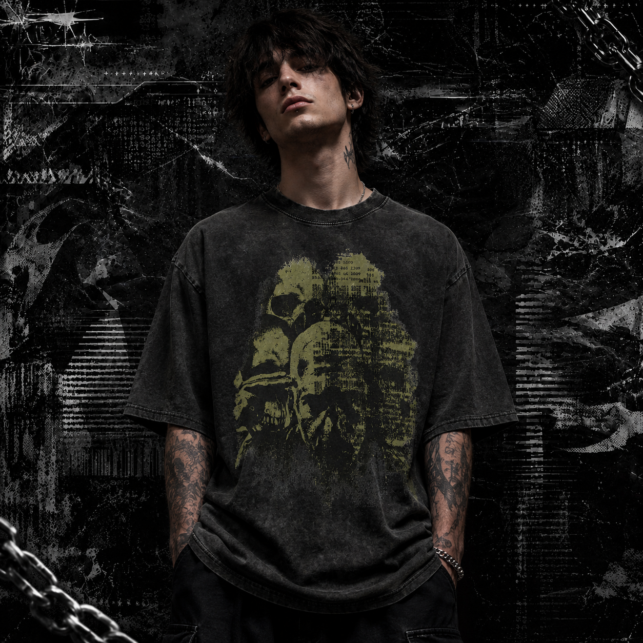 Ashen Skull Tee