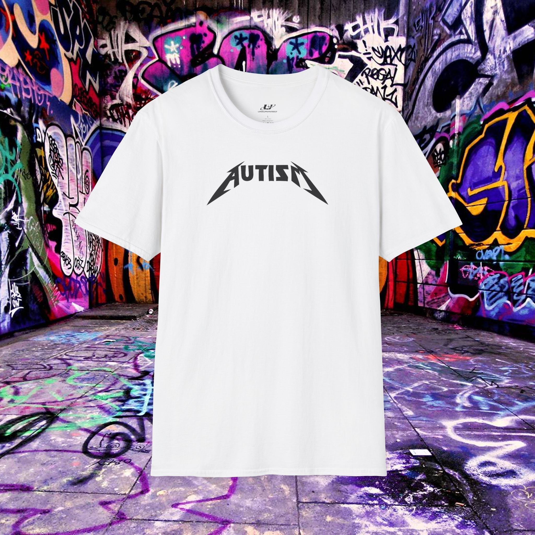 Autism Metallica Tee - Unsupervised