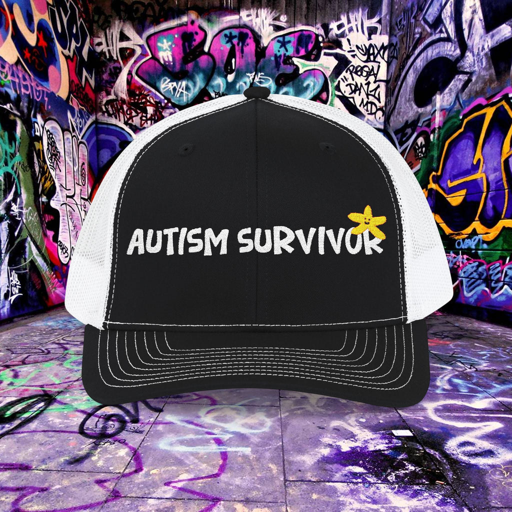 Autism Survivor Trucker Hat - Unsupervised