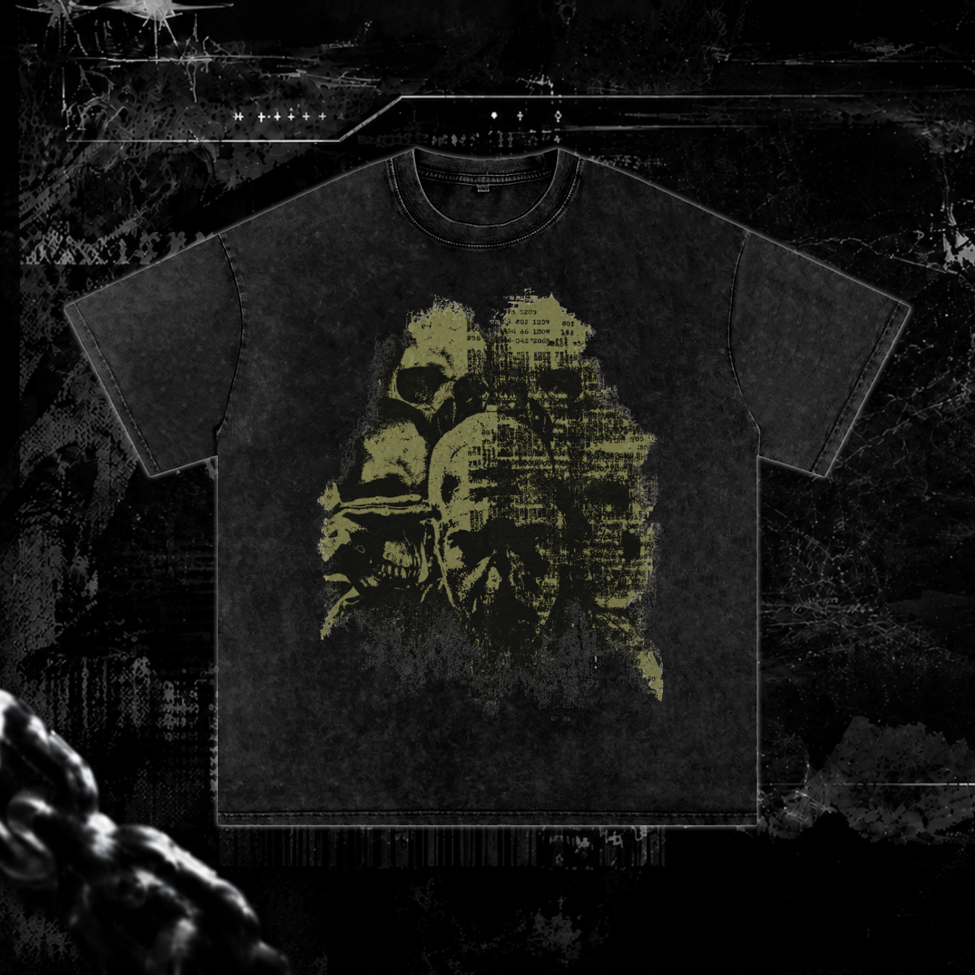 Ashen Skull Tee