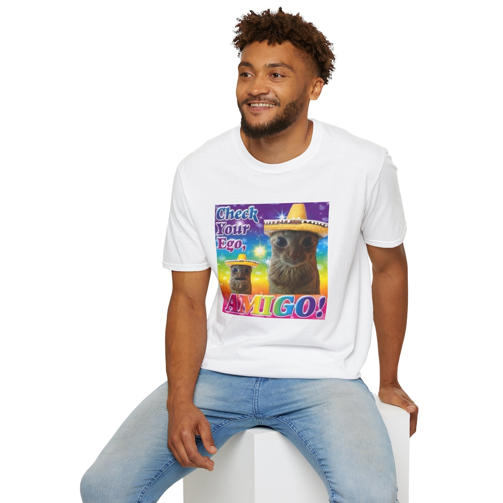 Check Your Ego, Amigo Tee - Unsupervised