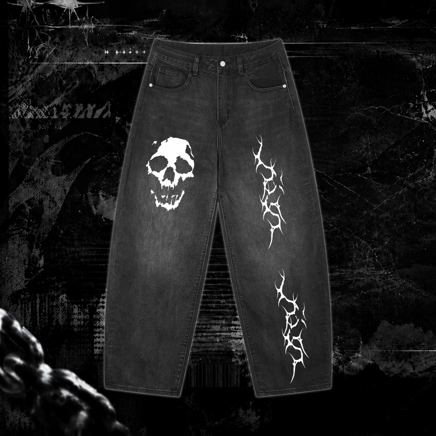 Memento Mori Denim Jeans