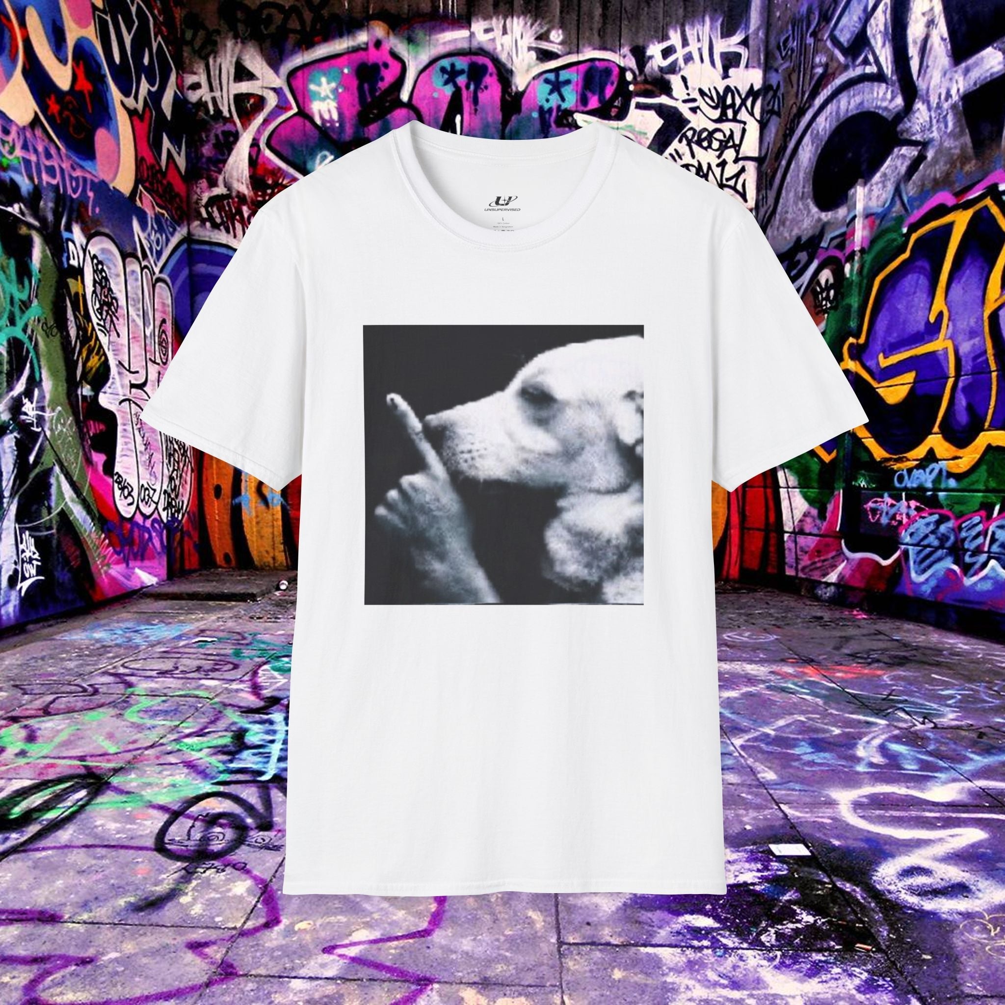 Shh dumbass better dumbas talking Tee - Unsupervised