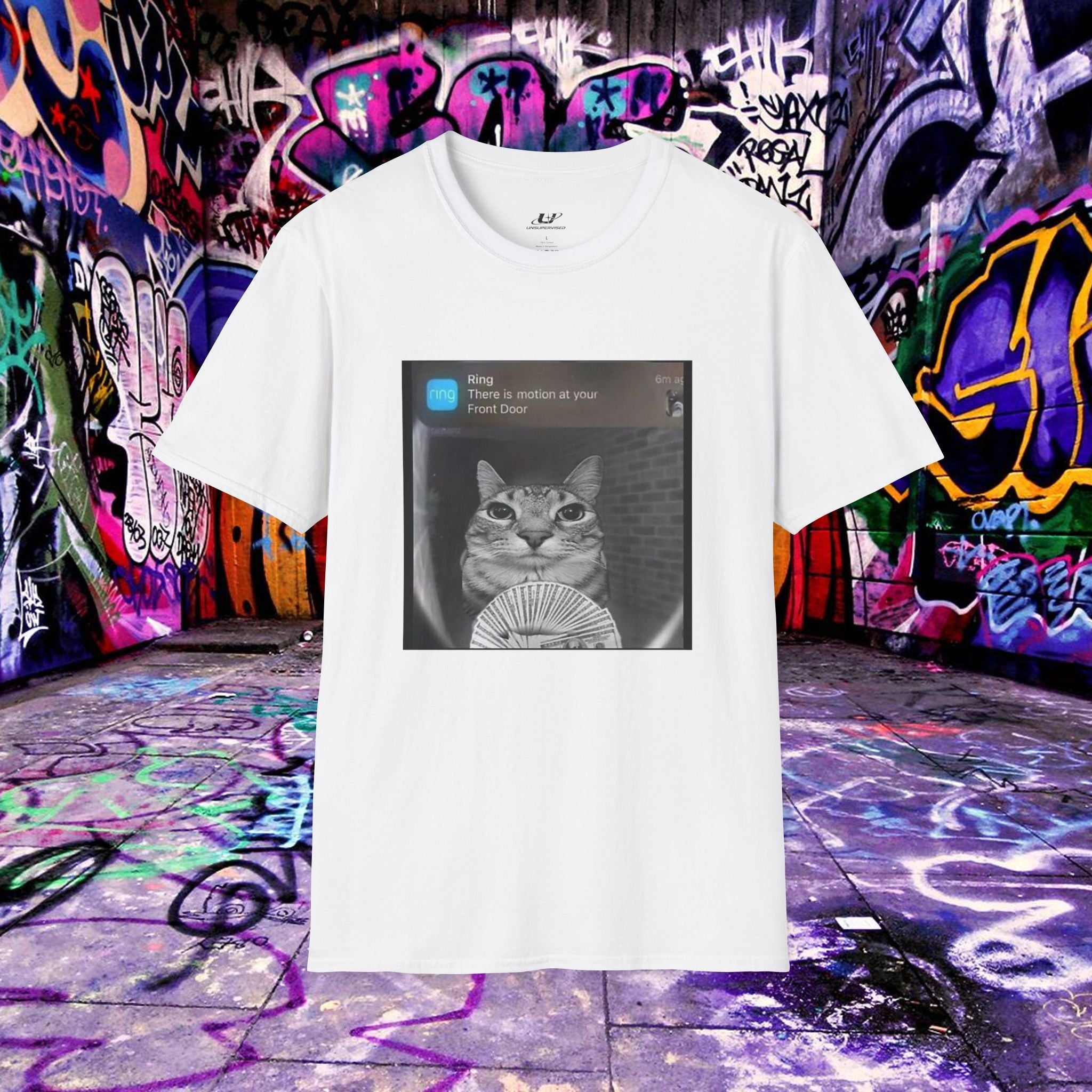 Theres motion at your door Tee - Unsupervised