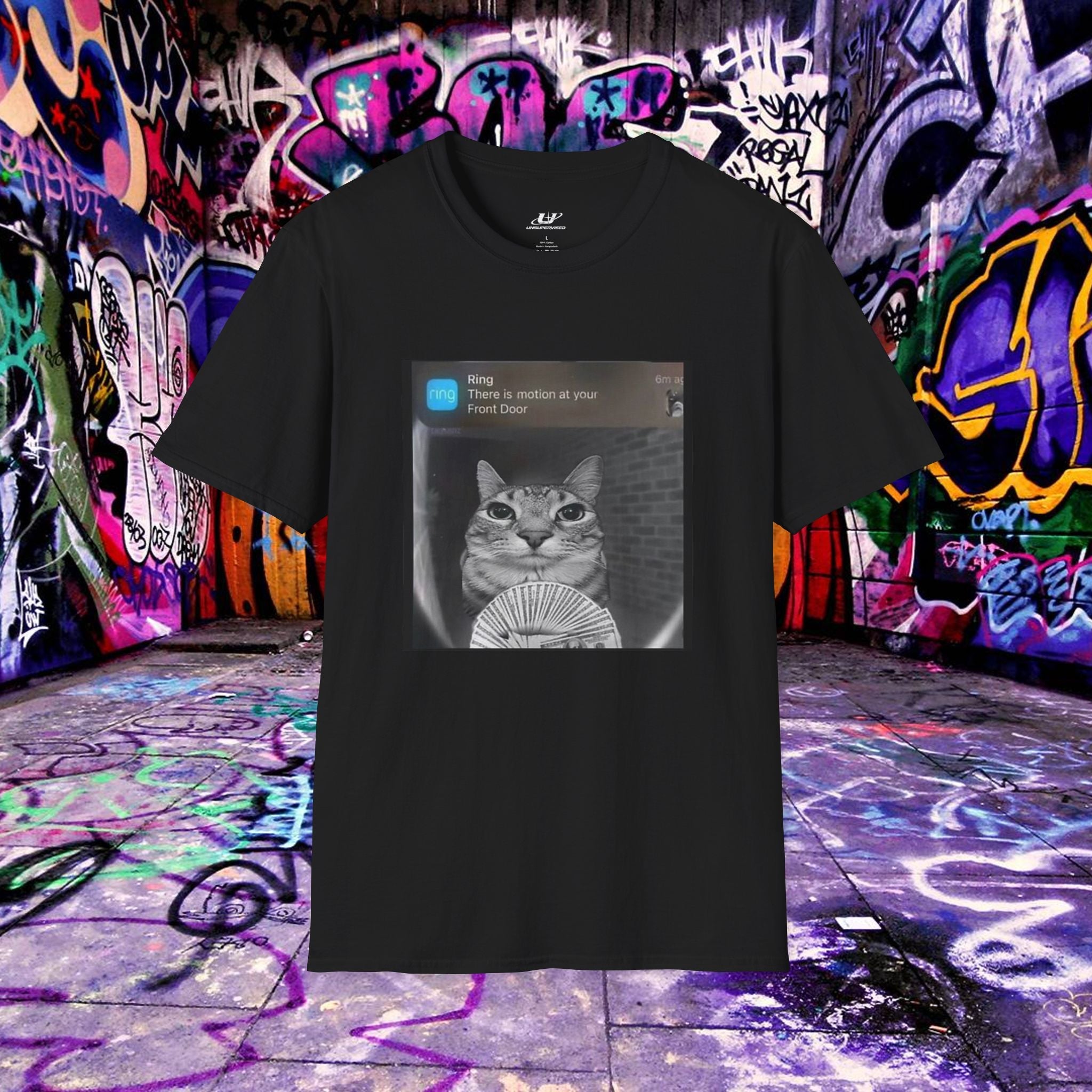 Theres motion at your door Tee - Unsupervised