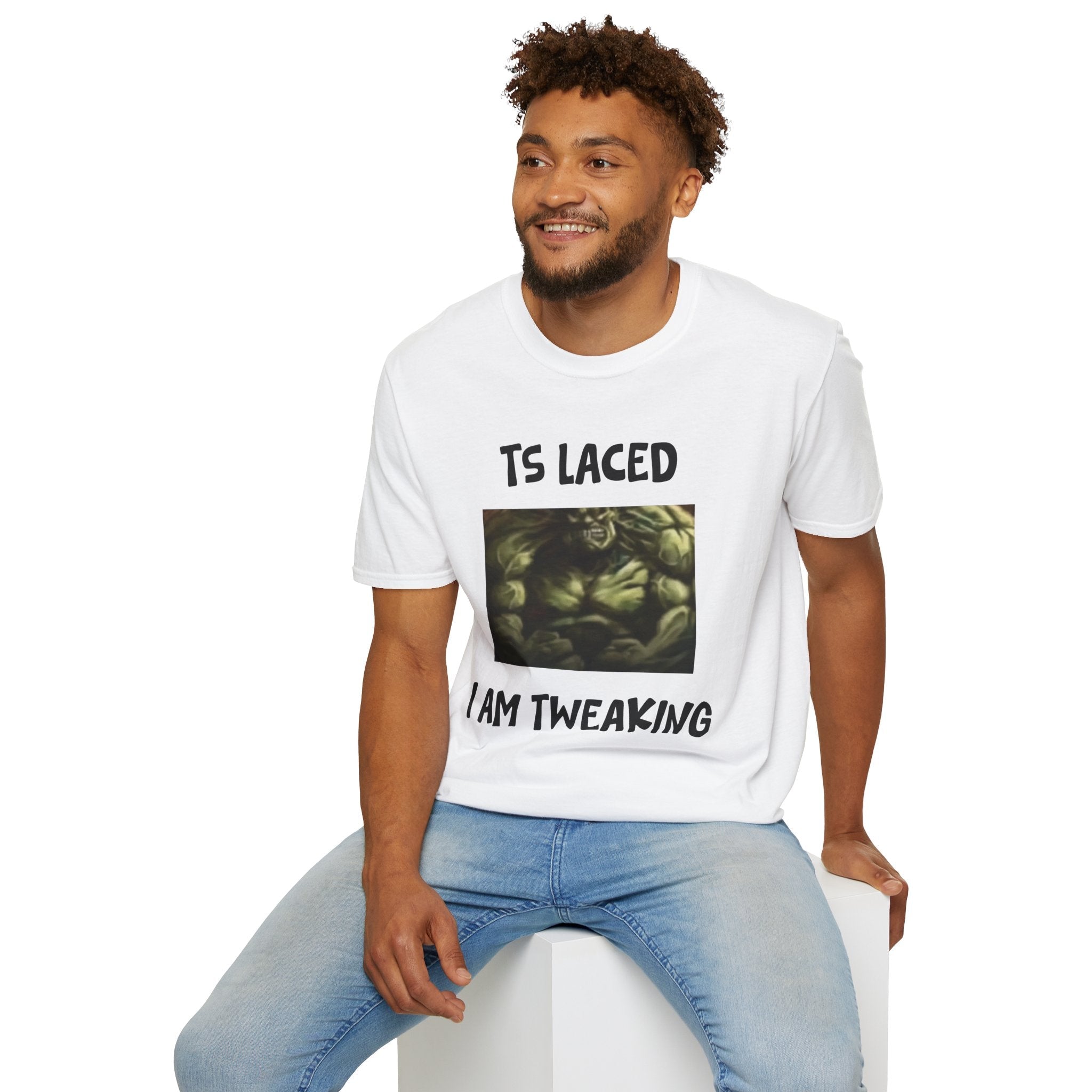 TS Laced - I Am Tweaking Tee - Unsupervised
